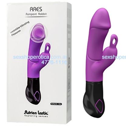 Vibrador 2 motores y estimulador de clitoris